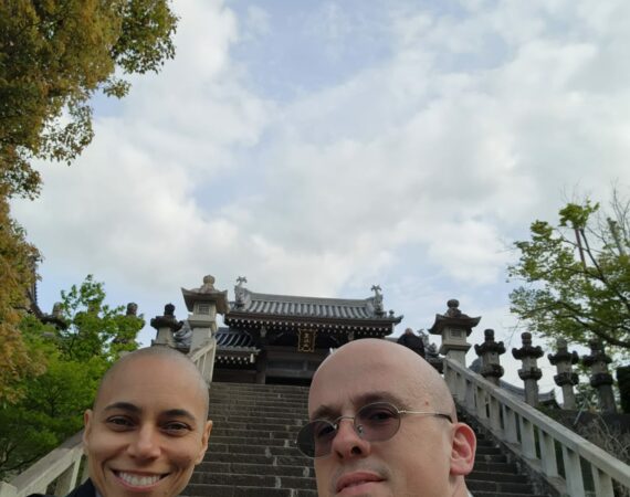Primeiros passos após deixarmos o mosteiro no Japão